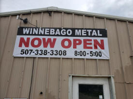 Winnebago Metal, Winnebago Minnesota