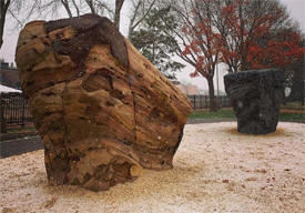 Levee Park Boulders, Winona Minnesota