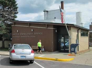 US Post Office, Winthrop Minnesota