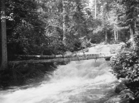 Rapids near Winton Lumber Company, Winton Minnesota, 1900