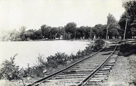 North shore, Lake Okabena, Worthington Minnesota, 1910's