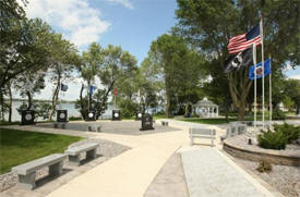 Freedom Shore Park and Veterans Memorial, Worthington Minnesota