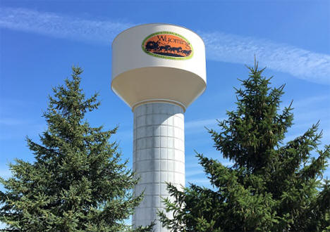 New Water Tower, Wyoming Minnesota, 2017