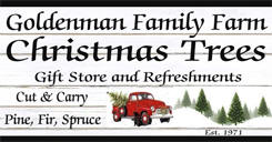 Goldenman Christmas Trees, Zimmerman Minnesota