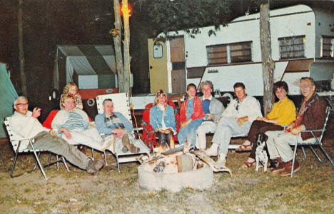 Camp in the Woods, Zimmerman Minnesota, 1960's