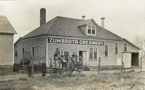 Zumbrota Creamery, Zumbrota Minnesota, 1910's