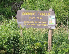 Goodhue Pioneer State Trail, Zumbrota Minnesota