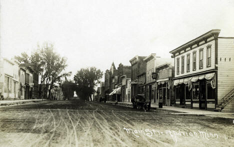 Main Street, Adrian, Minnesota, 1914