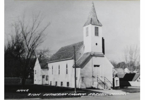 Zion Lutheran Church, Adrian, Minnesota, 1940s
