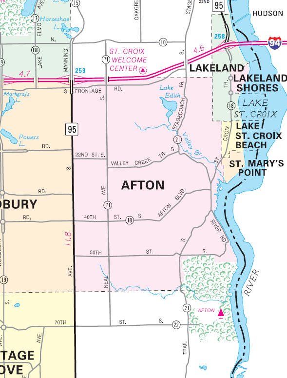 Afton Minnesota area