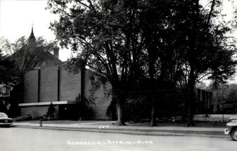 Gymnasium, Aitkin, Minnesota, 1955