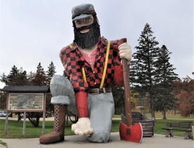 World's Largest Paul Bunyan Statue, Akeley, Minnesota