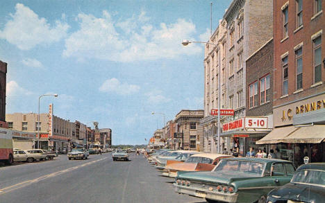 Broadway, Albert Lea, Minnesota, 1964
