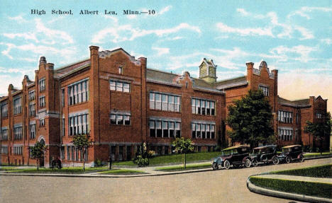 High School, Albert Lea, Minnesota, 1928