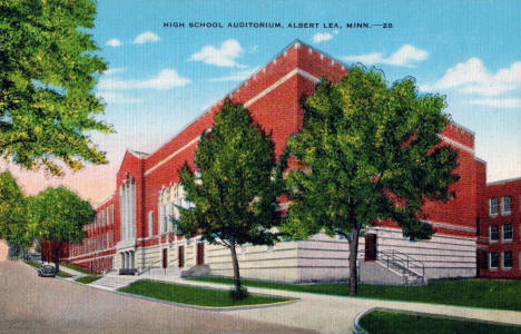 High School Auditorium, Albert Lea, Minnesota, 1940s
