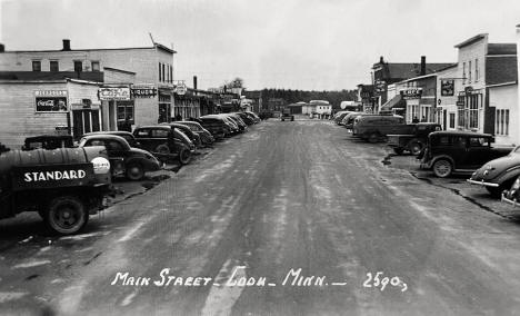 Main Street, Cook, Minnesota, 1940s