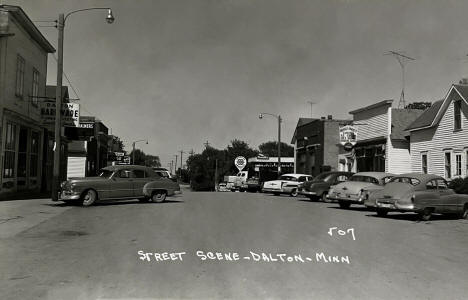 Street Scene, Dalton, Minnesota, 1950s