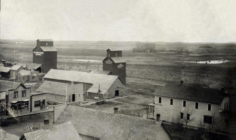 Street scene, Danube, Minnesota, 1908