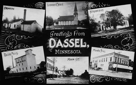 Multiple Views, Dassel, Minnesota, 1909 