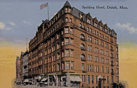 Spaulding Hotel, Duluth, Minnesota, 1910s