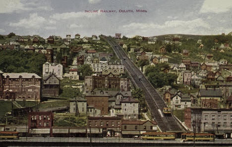 Incline Railway, Duluth, Minnesota, 1912