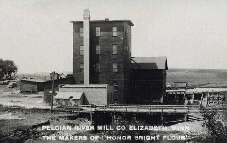 Pelican River Milling Company, Elizabeth, Minnesota, 1910s