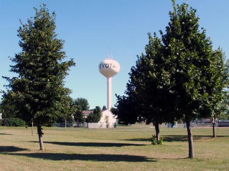 Park and Water Tower, Eyota, Minnesota, 2019