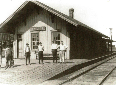 Depot, Eyota, Minnesota, 1910s