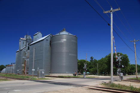 Grain elevator in Eyota, Minnesota, 2010