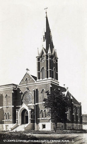St. John's German Lutheran Church, Fairfax, Minnesota, 1910s
