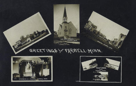 Greetings from Farwell, Minnesota, 1913