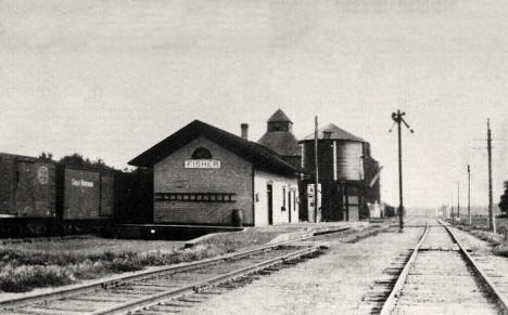 Great Northern Railway Depot, Fisher, Minnesota, 1920s