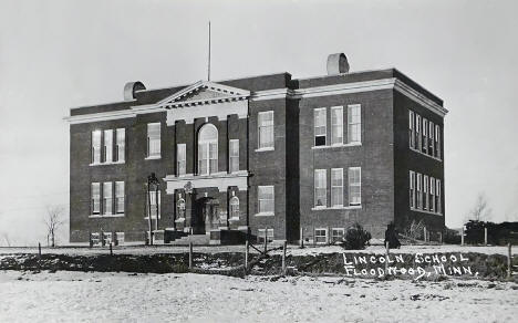 Lincoln School, Floodwood, Minnesota, 1920s