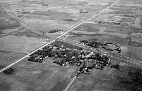 Aerial view, Florence, Minnesota, 1969