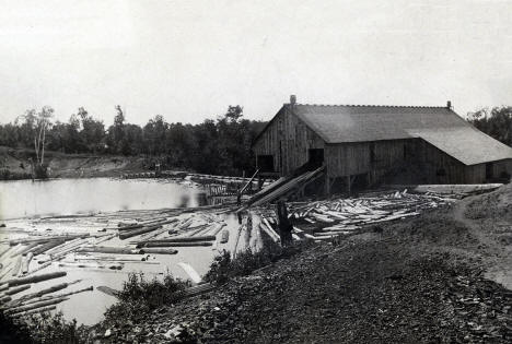 Wilcox Sawmill, Frazee, Minnesota, 1890