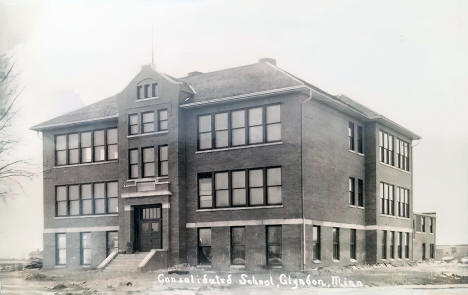 Consolidated School, Glyndon, Minnesota, 1910s