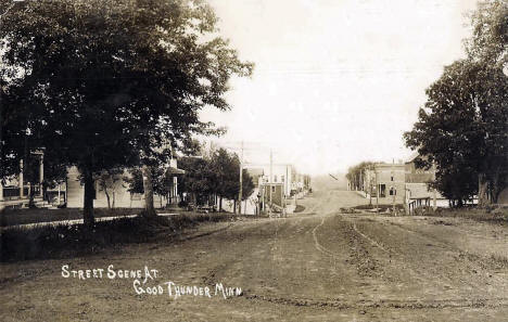 Street scene, Good Thunder, Minnesota, 1910s