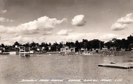 Blandin Beach, Grand Rapids, Minnesota, 1951