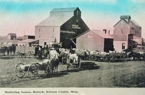 Marketing Season, Hallock, Minnesota, 1910s