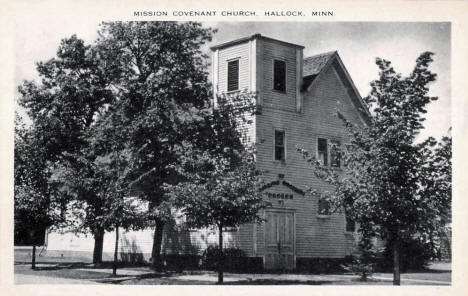 Mission Covenant Church, Hallock, Minnesota, 1952