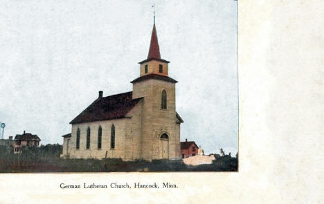 German Lutheran Church, Hancock, Minnesota, 1907