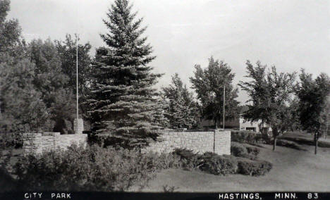 City Park, Hastings, Minnesota, 1950s