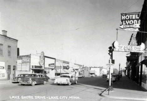 Lake Shore Drive, Lake City, Minnesota, 1950s