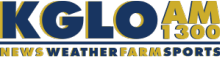 KGLO AM 1300 Logo