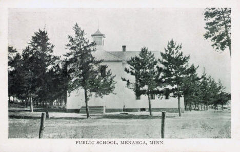 Public School, Menahga, Minnesota, 1915