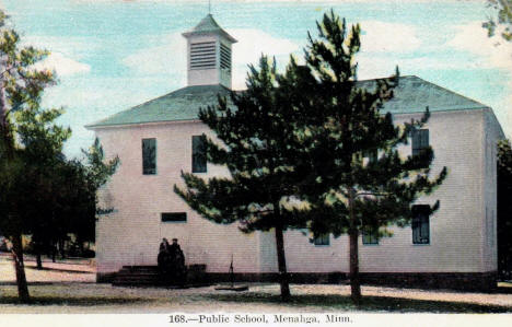 Public School, Menahga, Minnesota, 1909