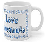 I Love Minnesnowta White Ceramic Mug