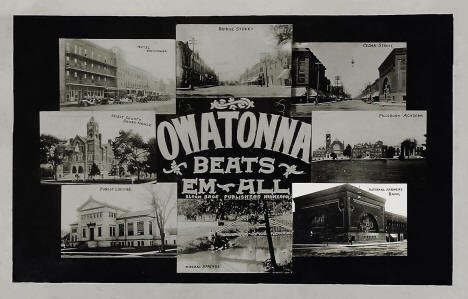 Multiple views, Owatonna, Minnesota, 1909