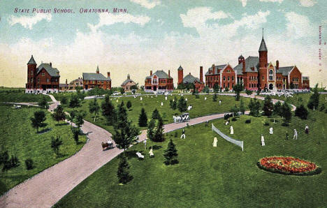 Minnesota State Public School Orphanage, Owatonna, Minnesota, 1910s