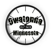 Owatonna Established 1853 Wall Clock